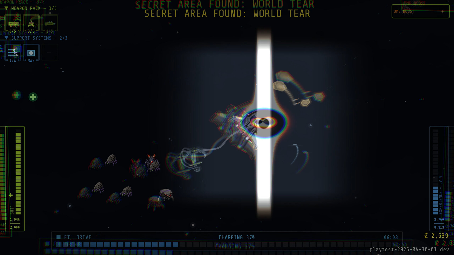 FOXFIRE gameplay &mdash; discovering a World Tear secret area